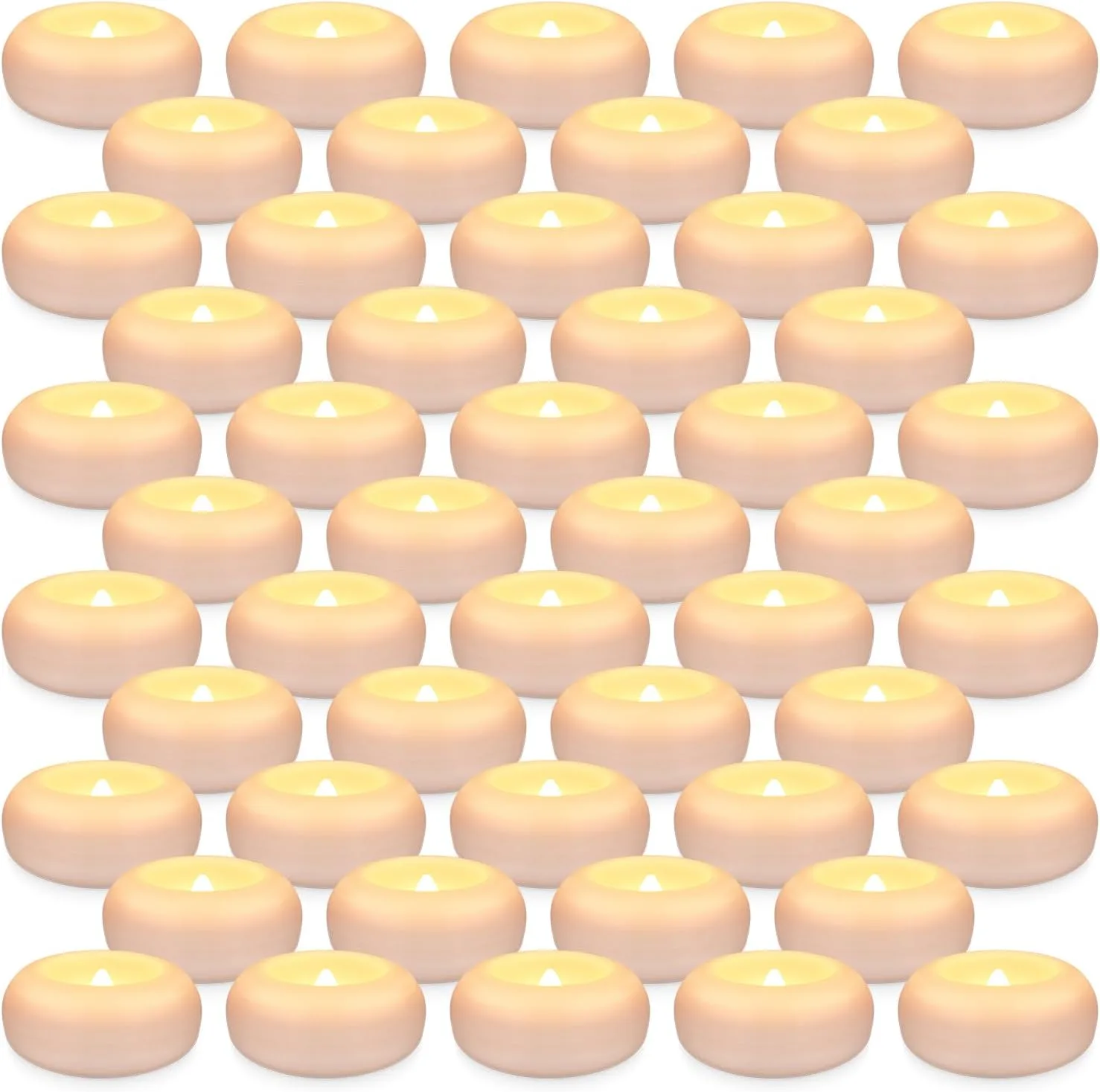 Floating LED Candles — Candles available to rent