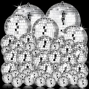 Mini Silver Disco Balls