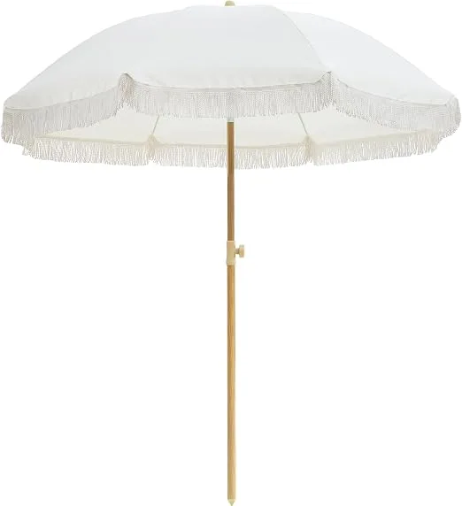 Boho Tassel Fringe Umbrella — Umbrellas available to rent