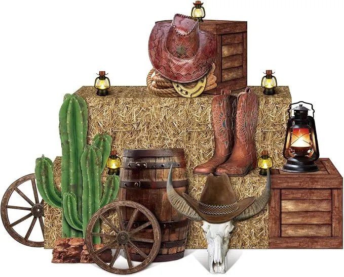 Western Cowboy Party Decor
