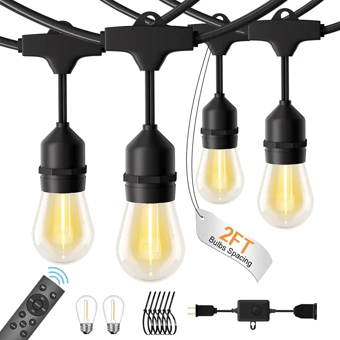 Connectable Outdoor String Lights