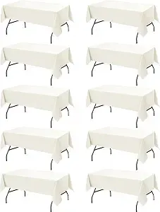 Ivory Rectangle Tablecloth