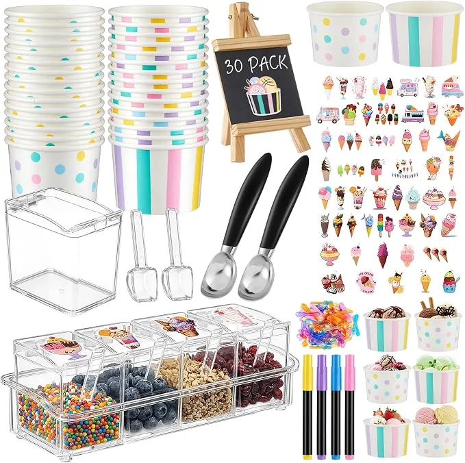Ice Cream Bar Kit — Dessert Bars available to rent