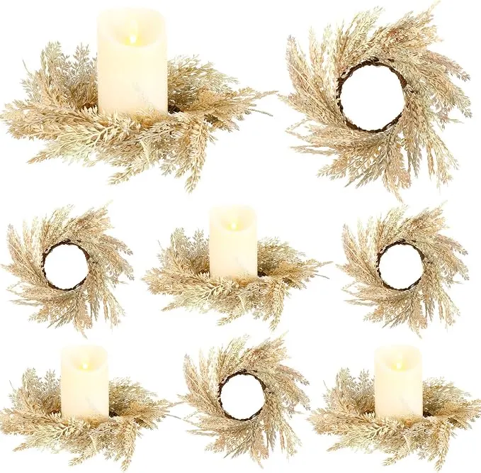 Pampas Candle Rings