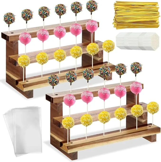 Wooden Cake Pop Stand