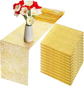 Gold Table Runner
