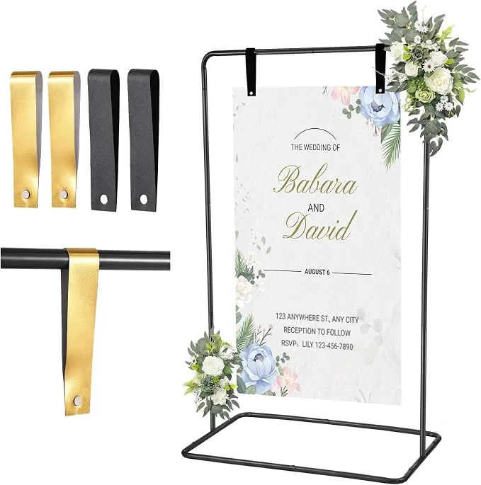 Welcome Sign Display Stand — Sign Stands available to rent