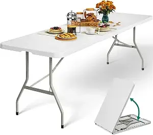 8 ft Folding Table — Folding Tables available to rent