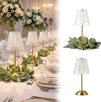 Eucalyptus Ring Table Lamps — Table Lamps available to rent